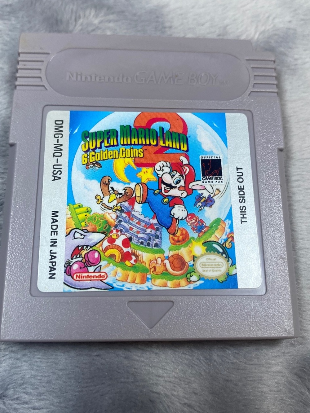 Super Mario Land 2, 6 Golden Coins Nintendo Game Boy Cartridge